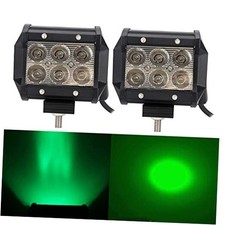 Green Led Driving Hunting Lights 18W 4" Spot Light 2pcs 18w spot Green lights