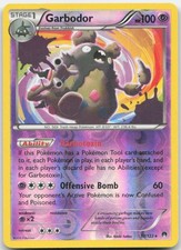 Garbodor 57/122 Rare BREAKpoint Pokemon Reverse Holo Moderately Played