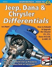 Rebuild Setup Manual Mopar Rear End 8.25 8.75 Dana 60 Axles Book Amc 20