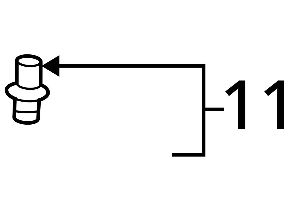 Honda Acura Civic Accord 2001-2011 sensor ASM ENG temperatura fría 12581527 - nuevo OEM Foto 4 de 4