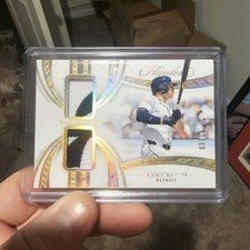 Panini Flawless 2025 Colt Keith Detroit Tigers Dual Patches #DP-CK Baseball 3/10