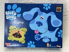Blue s Clues Lot With Vintage Board Game Reusable Activity Book 1 Figure