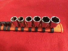 Mac Tools 6 Pc 14drive 6 Pt Chrome Shallow Socket Set 10 11 12 13mm 14mm Mac Tools 6 Pc 14drive 6 Pt Chrome Shallow Socket Set 10 11 12 13mm 14mm