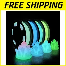 Multicolor Glow Filament Bundle 1.75mm 4 Pack