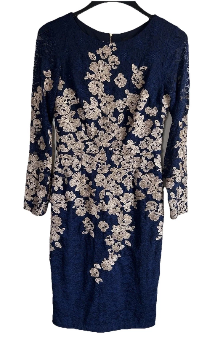 sachin and babi light blue dress Tory Burch Embroidered linen dress - Black main image 0