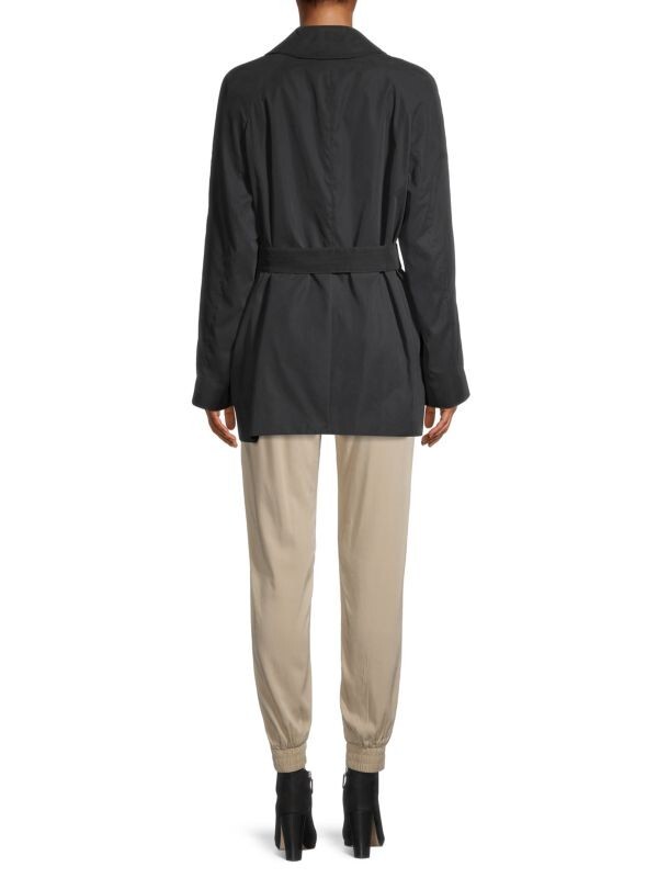 FILA Giacca Camicia Nuova con Etichette The Row $2 270 Naybin Cintura Abete Scuro XS