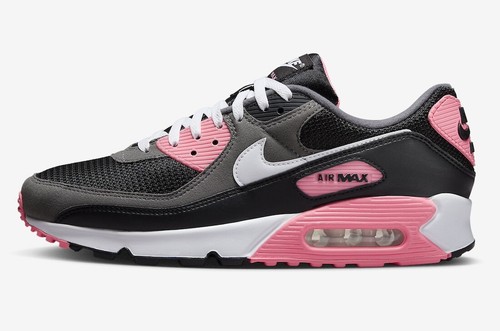Zapatillas Nike Air Max 90 Black Sunset Pulse 42.5 45.5 US 9 11.5 HF9190-001 - Imagen 2 de 8