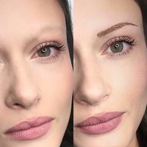 6D Eyebrow Tattoo Stickers False Eyebrows Real Waterproof Stick On Look Makeup - Picture 8 of 22