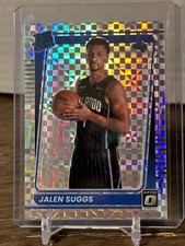 2021-22 Donruss Optic BKB Jalen Suggs Checkerboard Prizm Rated Rookie card #179