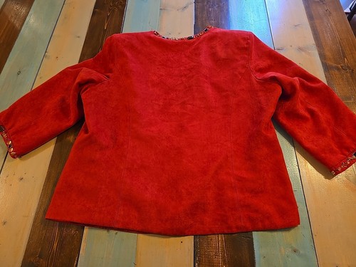 Dressbarn Woman Jacket Size 18/20 Bead Embellishments - Picture 8 of 8