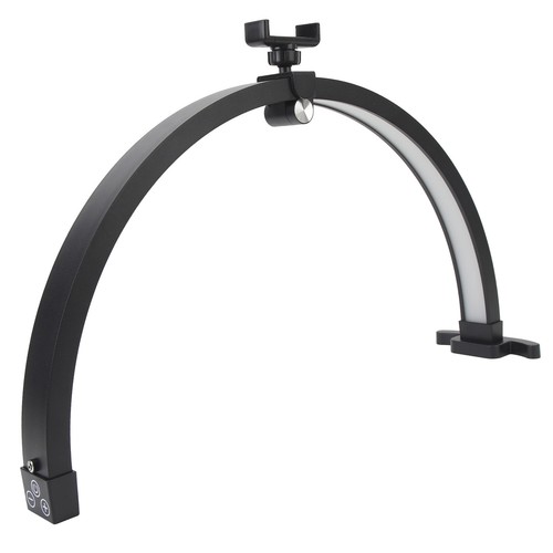 20 Inch Half Moon Nail Desk Lamp Touch Key Half Moon Fill Light Foldable 20W ACM - Bild 26 von 33