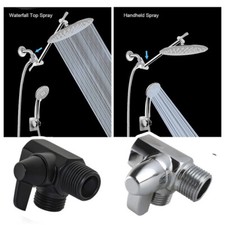 3 Ways Faucet Adapter Diverter Valve Water Tap Connector Kitchen Sink Splitter