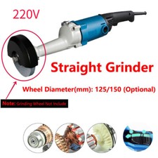 Diameter Electric Handheld Straight Grinder Grinding Machine 125/150mm FREE EXPR