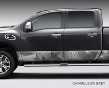 Camo Chameleon Grey Rocker Panel Graphic Decal Wrap Kit Truck Suv - 6 Sizes Camo Chameleon Grey Rocker Panel Graphic Decal Wrap Kit Truck Suv - 6 Sizes