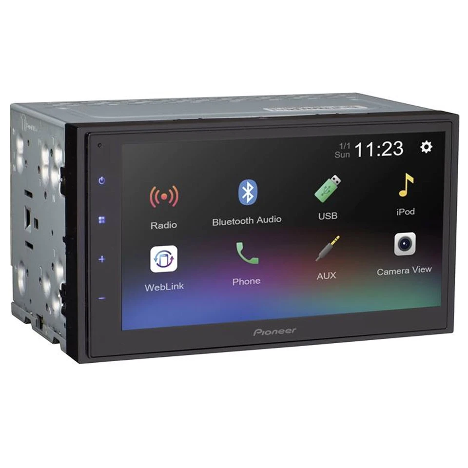 Pioneer DMH-342EX 6.8" Bluetooth  AM/FM Car Stereo 320W 6.5" & 450W 6x9" Speaker - Image 4 of 4