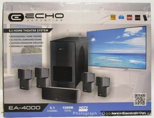 echo acoustics 5.1 home theater system