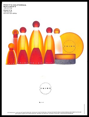 1993 Tribu United Colors Of Benetton Vintage PRINT AD Fragrance