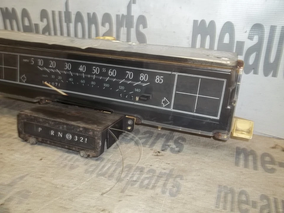 85-88 CADILLAC DEVILLE FLEETWOOD TRACCIÓN DELANTERA OEM INSTRUMENTO ANALÓGICO VELOCÍMETRO CLÚSTER Foto 3 de 4