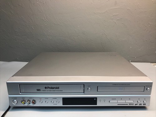 Polaroid DVC-2010 VCR DVD Player 4 Head Hi Fi Combo With Remote - Picture 3 of 11