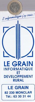 C35 Computer. LE GRAIN à Monclar