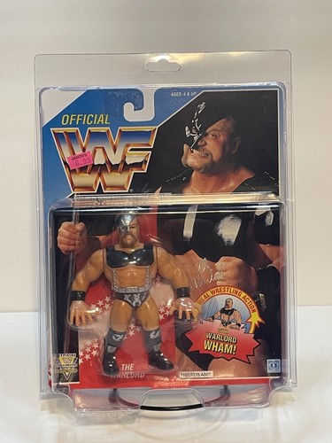 New WWF The Warlord Hasbro FIGURE 1992 WWE w/Rings...