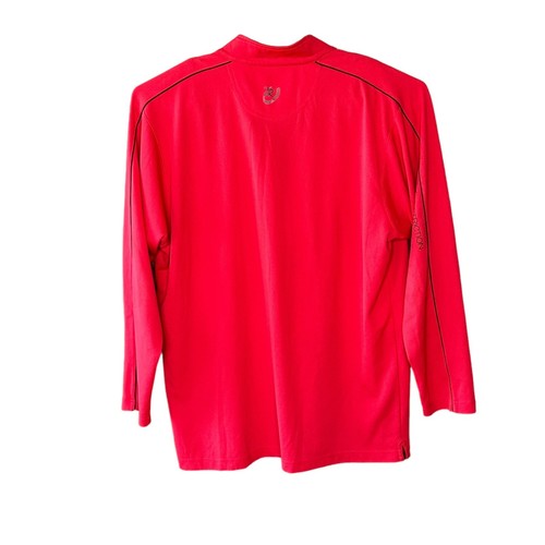Zero Restriction Tour Series Jacket 1/4 Zip Golf Mens XL Red Long Sleeve Comfort - Picture 7 of 13