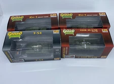 Easy Model 4 Russian 1/72 Scale Tanks 2 1941 KV-1, 1968 T-54, 1956 JS-3/3M NEW