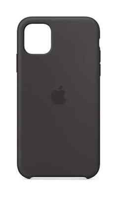 NEW OEM Apple iPhone 11 Silicone Case - Black (MWVU2ZM/A) | eBay