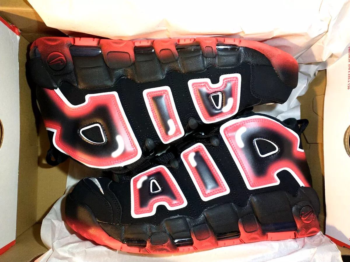 Nike Air More Uptempo '96 Laser Crimson