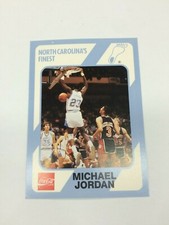 Michael Jordan 1989 North Carolina #15 College Card 1ST EDITION TAR HEELS COKE