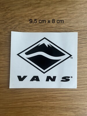 VTG VANS off the Wall * transparenter Sticker * Skateboard Streetwear adesivo