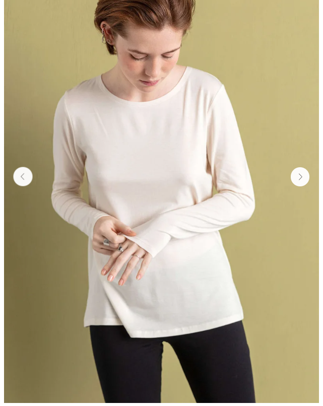 Tunique Gudrun Sjöden XXL Beige Et Noir - Lyocell Extensible, Sans Manches, Occasion