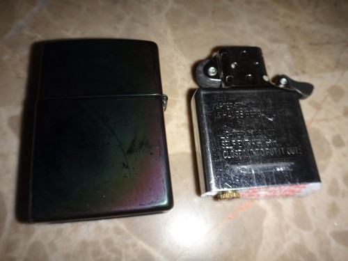 Year 2021 Spectrum Chrome Zippo Lighter with LUCKY Dices decal sticker - Picture 11 of 13