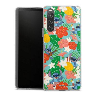 DeinDesign Handyhülle Hülle für Sony Xperia 10 V  Stitch Hawaiian Pattern