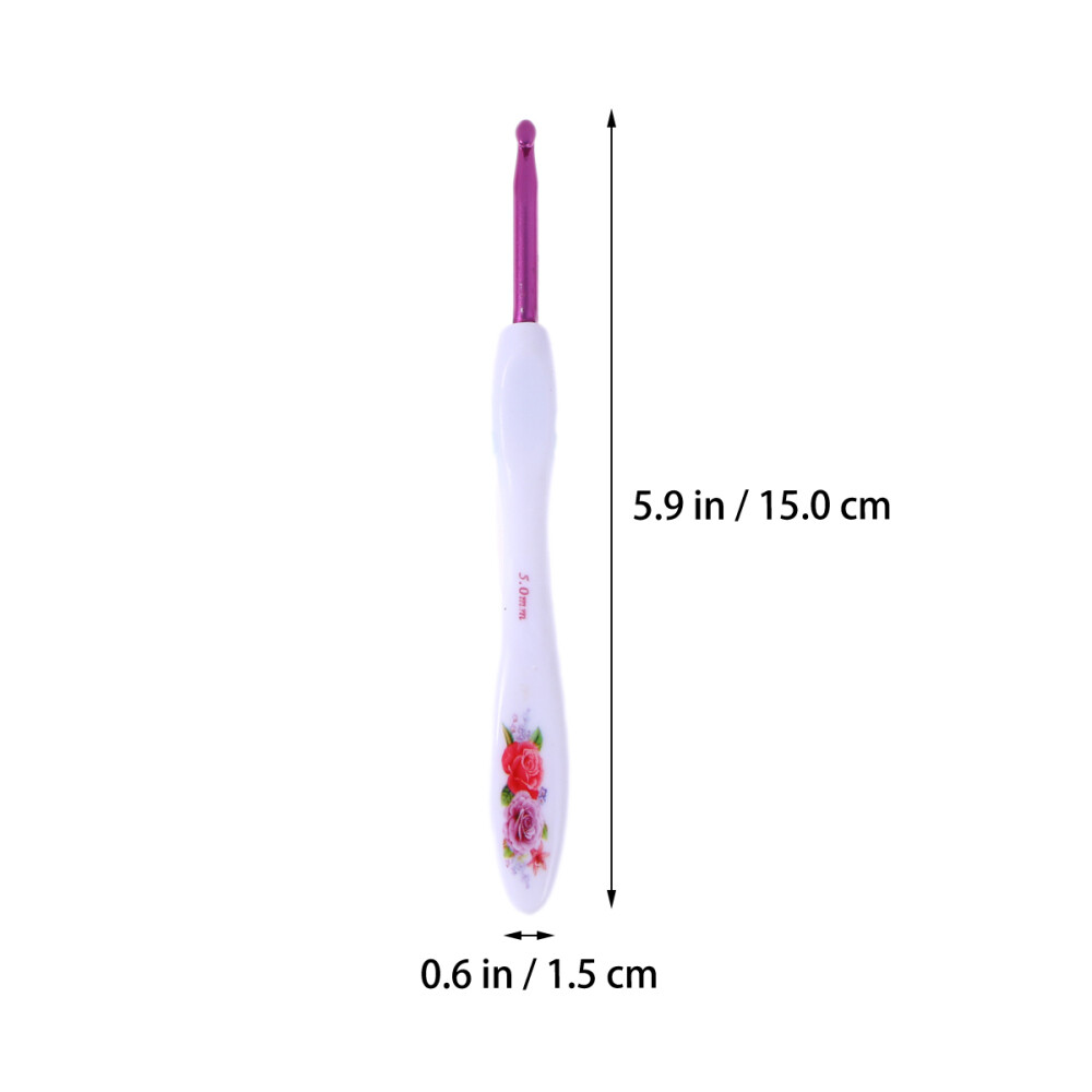 16 Pcs Crochet Hook Set Arthritic Hands Aluminum Handle Crochet Hooks