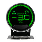 Universal Car 60mm A2 Lcd Digital 7 Color Vacuum Gauge -1.0~0 kpa Meter W/Sensor