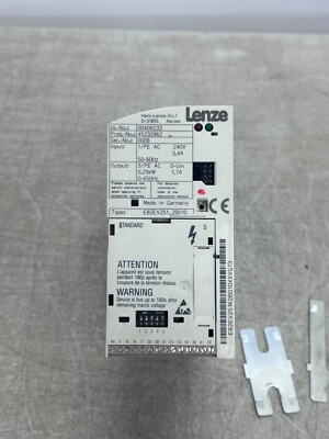 LENZE E82EV251_2B010 Frequency Inverter 8200 Vector Drive 0.25kW 240Vac 1-ph
