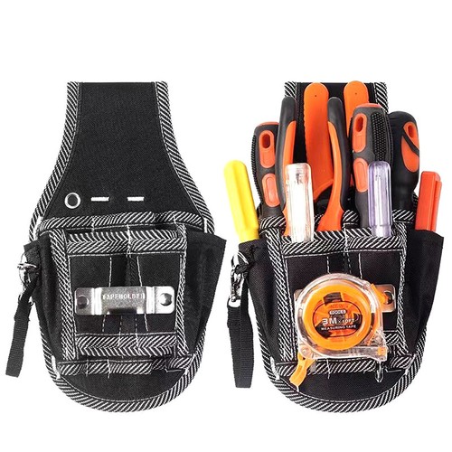 Multifunctional Nylon Fabric Tool Belt Screwdriver Kit Holder Tool Pocket Ba _yi - Picture 10 of 10