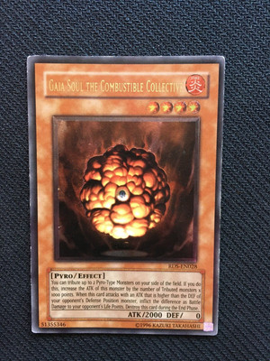 Yu-Gi-Oh! Gaia Soul The Combustible Collective RDS-EN028 Ultimate Rare Unlimited