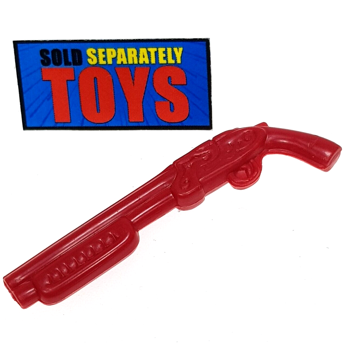 Vtg TMNT Leatherhead SHUTGUN gun Teenage Mutant Ninja red weapon