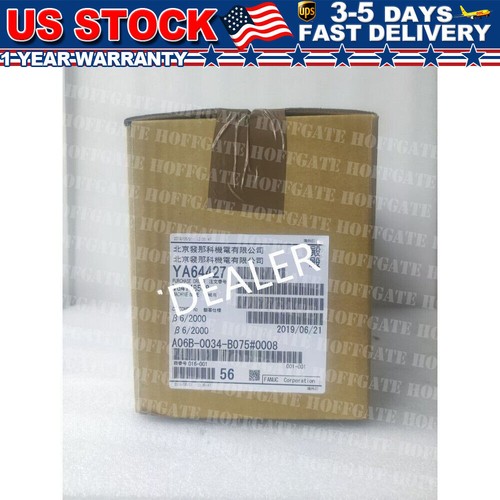 New FANUC A06B-0034-B075#0008 Servo Motor A06B0034B075#0008 Expedited Shipping - Picture 1 of 2