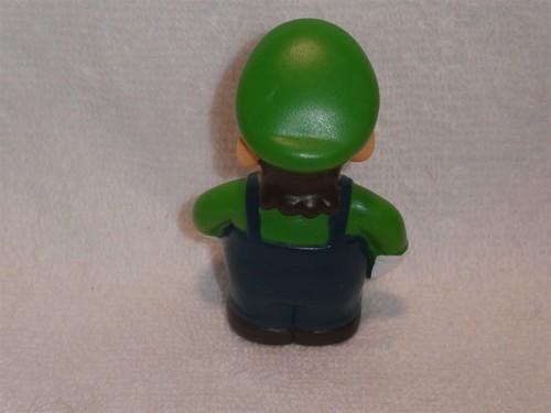 Nintendo Super Mario Bros. Action Play Figure Luigi 2010 Boy in Overalls - Picture 2 of 3