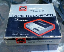 Webcor Ep-2204 Microcorder Ii Transistor Tape Recorder Untested As Is