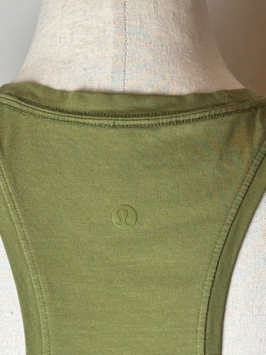 Lululemon Tank Top Women Small Bronze Green Love Tank Athletic Yoga Athleisure - Picture 7 of 7