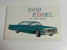 1960 Edsel Dealer Brochure 1960 Edsel Dealer Brochure