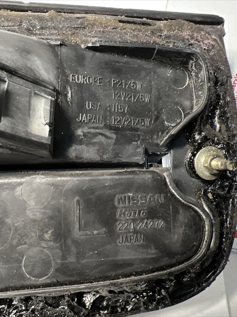 1990 90 Nissan 300ZX Left Driver Side Outer Tail Light Lamp