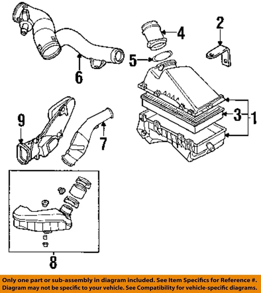 Medidor de flujo de aire de inyección de combustible usado se adapta a: Volkswagen Beetle 2.0 1998 grado A Foto 3 de 4