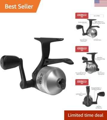 best spin cast fishing reel Spincast for Lure Fishing&Archery|7kg Drag,6+1BB,3.9:1 Gear Ratio Silver&Blue / SY770 / Interchangeably The aluminum handle with EVA knobs gives you the leverage and comfort you need SPINCAST REEl:Spincast Fishing Reel with