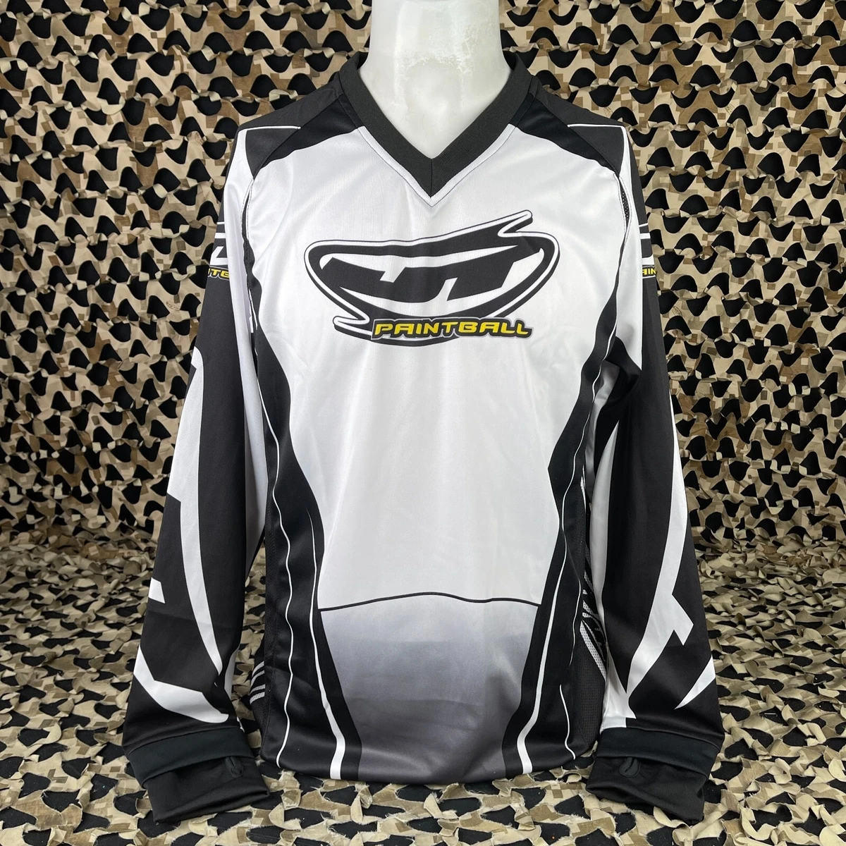 Maillot Paintball JT Plaque Diamant - Noir, Taille M - Neuf