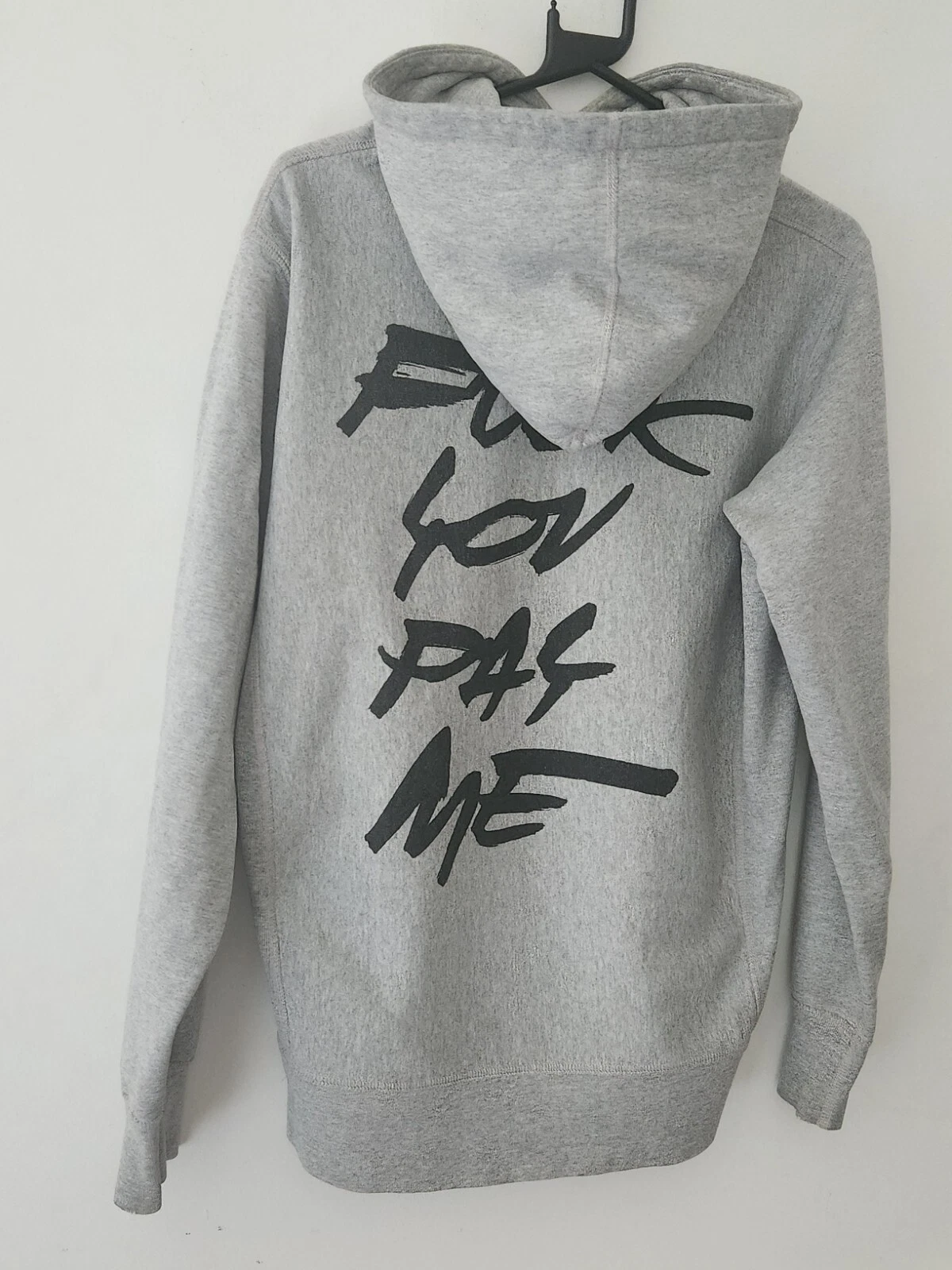 Sweat à capuche FW11 Supreme Futura F UCK YOU PAY ME M moyen vintage